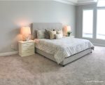 Master Bedroom Suite 1 with new King Bed and Mattress and 10` Ceilings